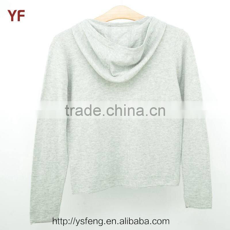 Kids Clothing Knitting Hooded Sweater For Boys