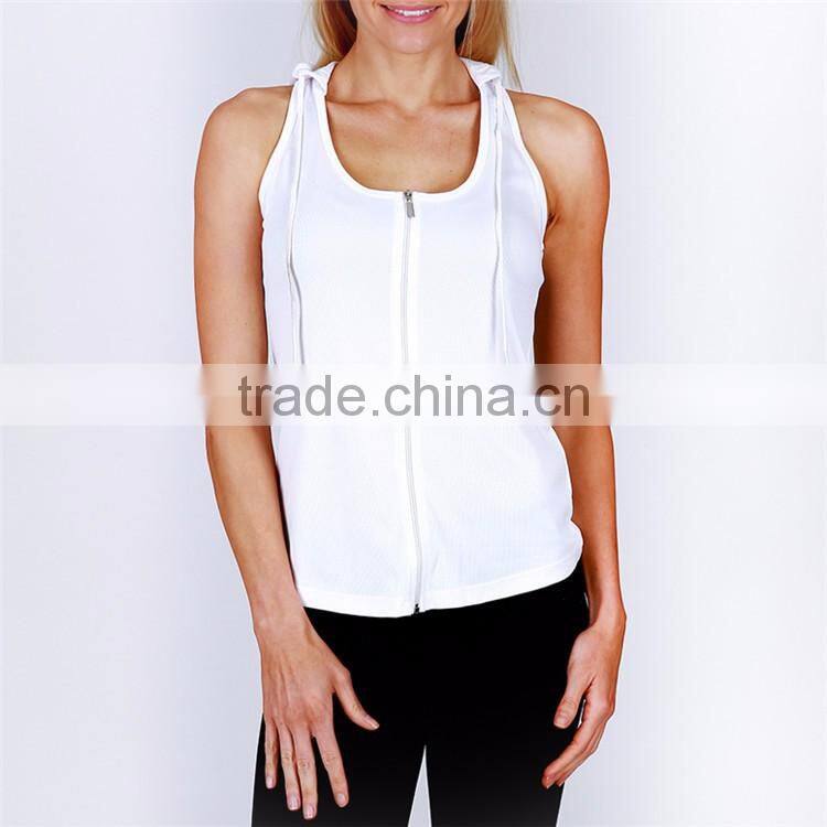 2016 Guangzhou Colorful Fashion Latest Women 100% Polyester Zipper Ladies Long Tops For Leggings