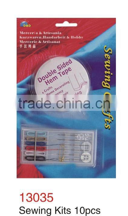 D&D Simple Threaded Sewing Needle Sewing Kit With Button/Safety Pins