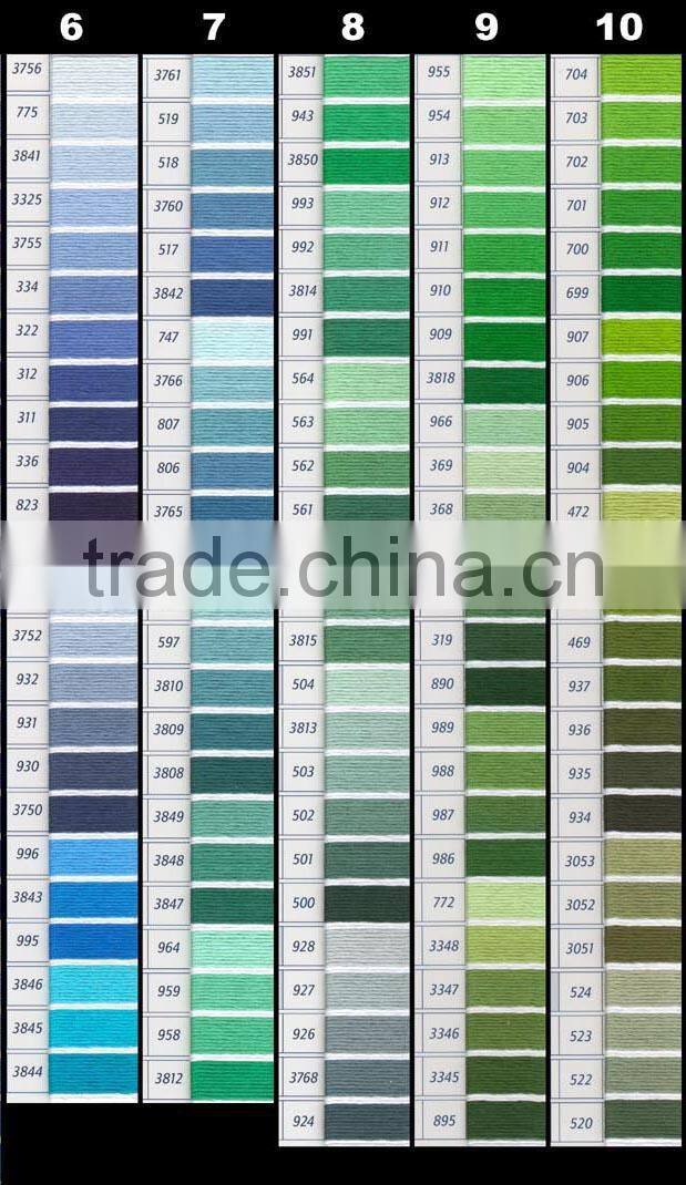 100% Colors cotton thread spool