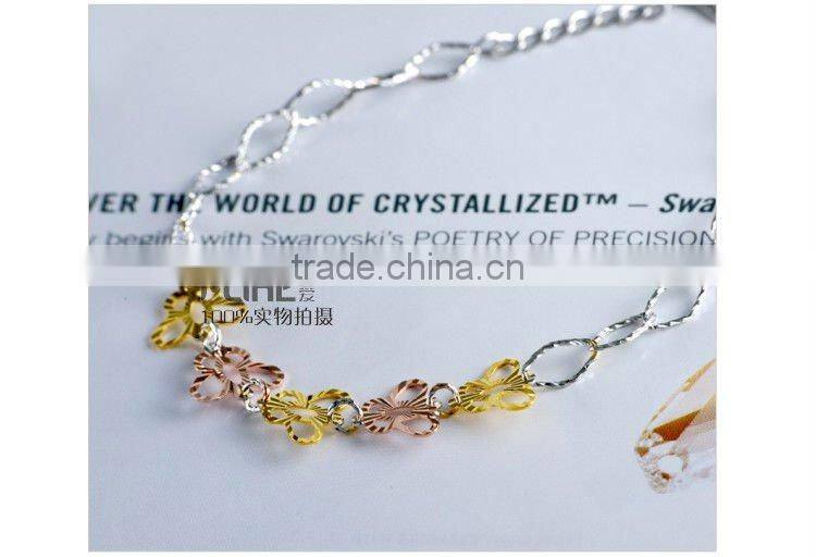 butterfly 925 silver bracelet