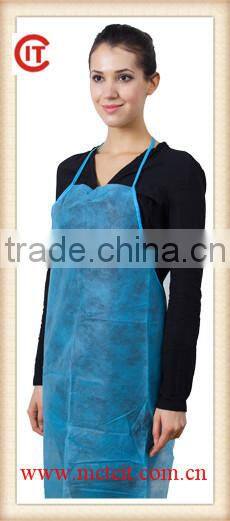 New design disposable pe apron disposable plastic apron with great price