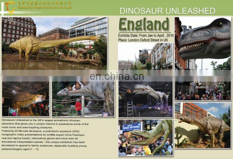 2016 life size realistic t-rex dinosaur skeleton model for sale