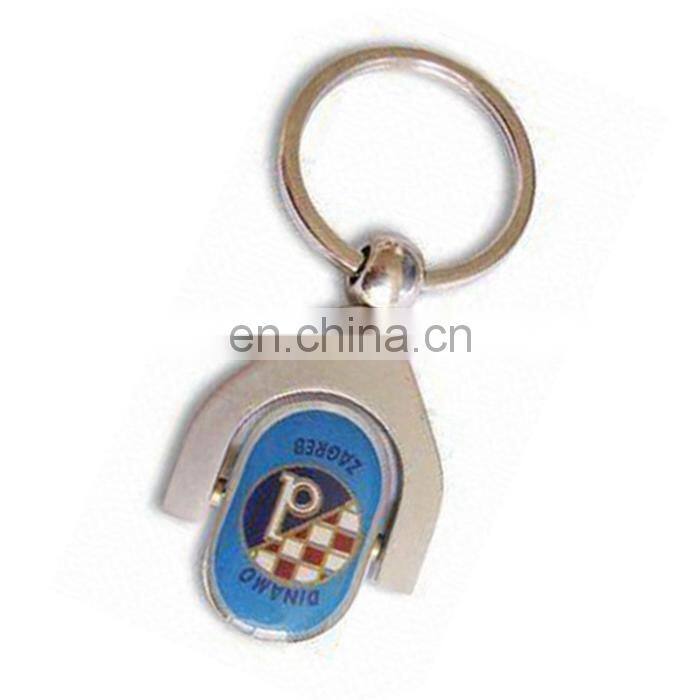 Universal Different Countries Metal Logo Key Ring Custom Keychain