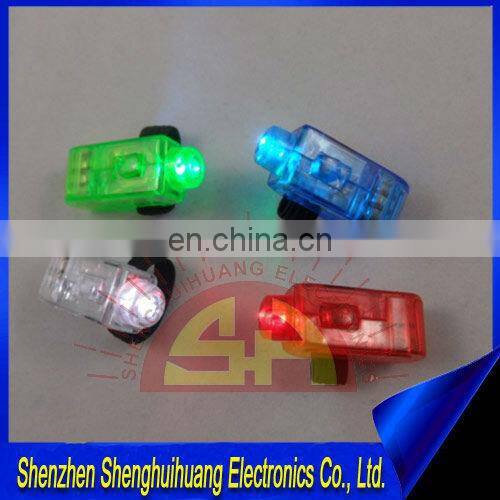 green color LED magic flashing finger light with black belt