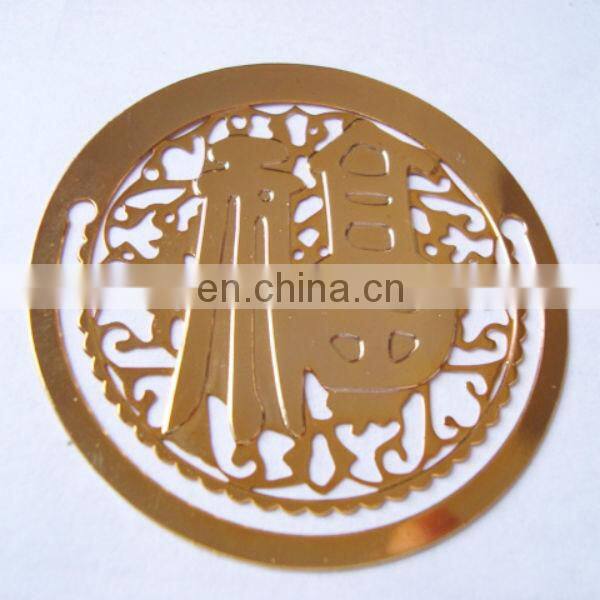 lobster promotional silver metal bookmarks