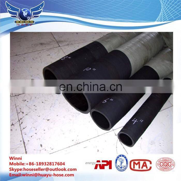 6 inch rubber hose for sand dredging rubber pipe
