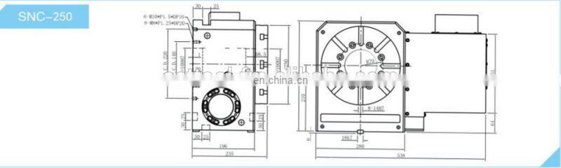 High Quality Cnc Rotary Table machining center Cnc Machined Parts manufacturer from China