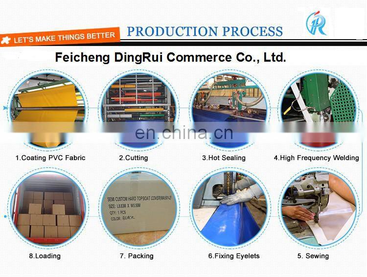 Waterproof Ultra Heavy Duty D-Ring Tarpaulin For Truck Cover