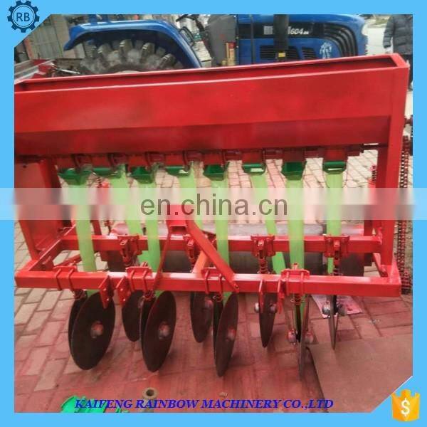 manuring and sowing simultaneously garlic planter machinery