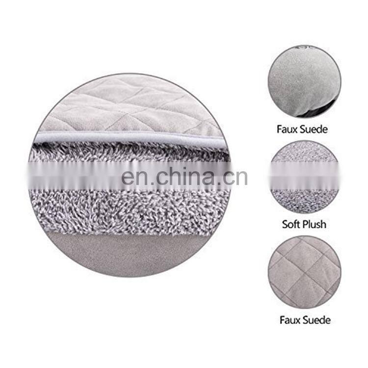 Plush Dog Bed Rectangle Warm Pet Bed, Creative Pattern Design