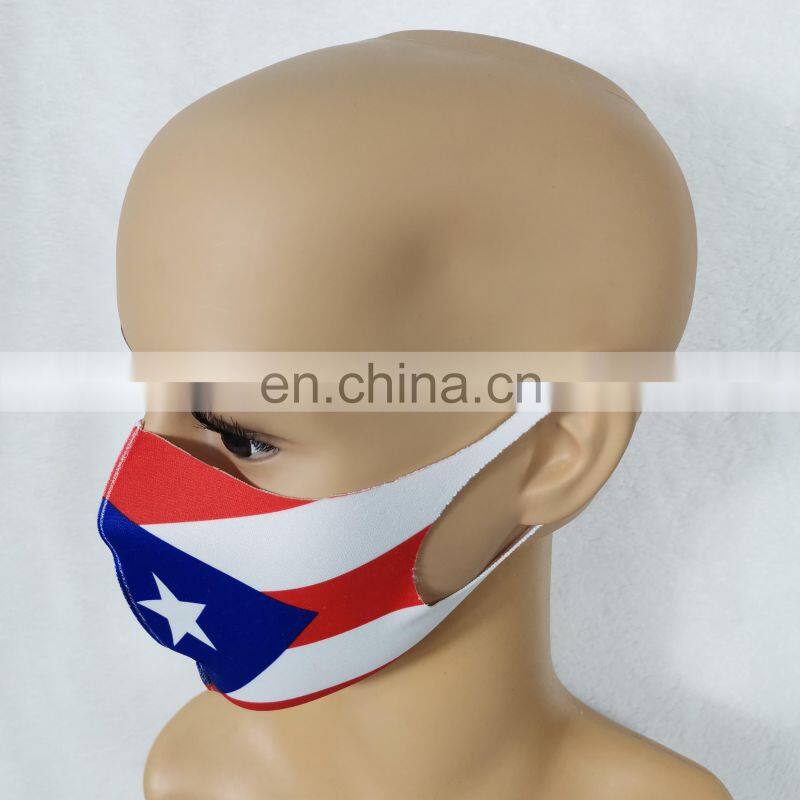 China factory palestine scarf Custom logo reusable bandana  face shield nice  masker