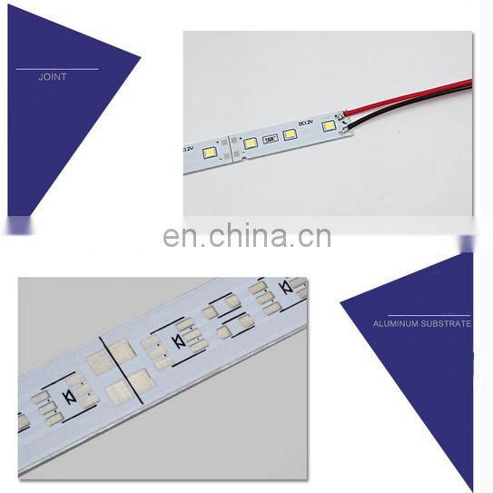 Cheap led light bars single row led light bar DC12v 24v led 2835 rigid led strip