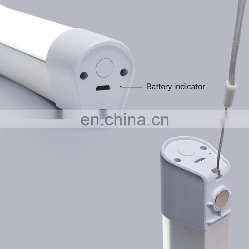 portable outdoor waterproof rechargeable emergency Light tube Multifunction LED Camping Light