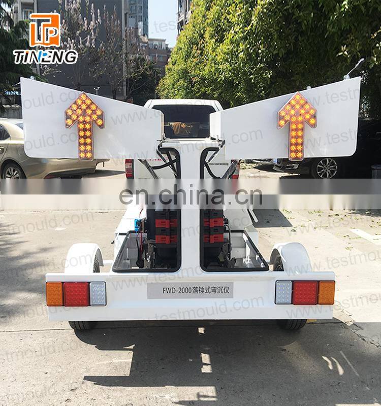 Fully-automatic Trailer-mounted FWD Falling Weight Deflectometer