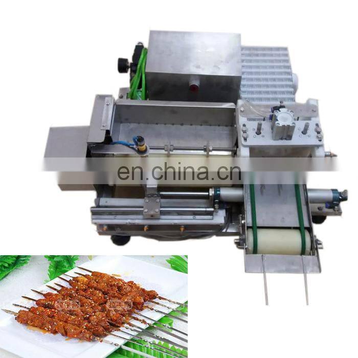 Automatic meat skewer machine/ kebab skewer machine with best price