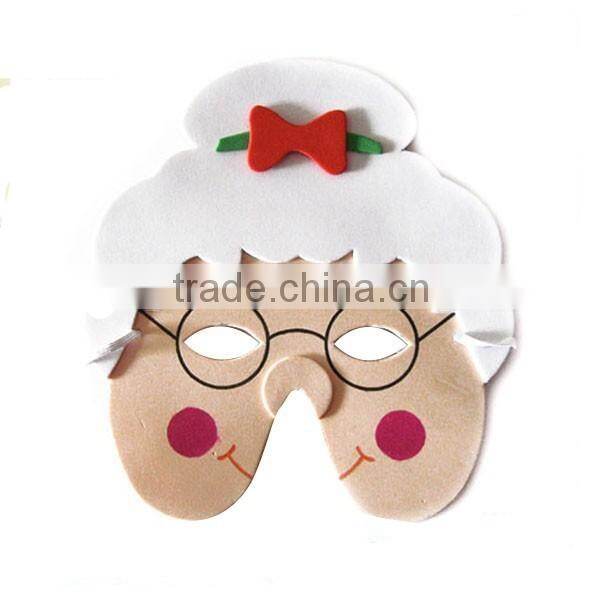 2016fhot selling customed EVA 3D party vivid animals eye mask for children