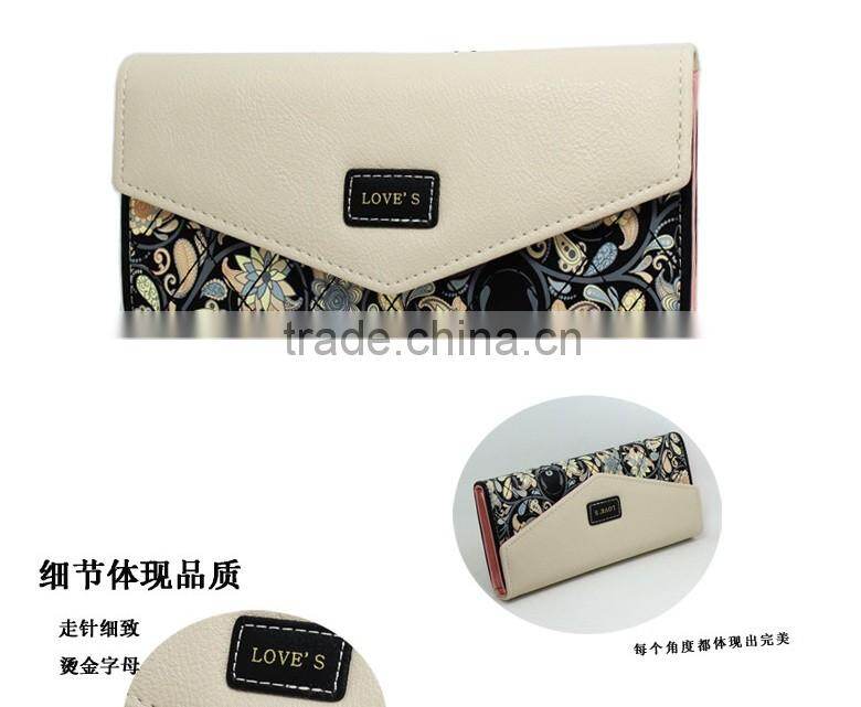 2016 Newest Model Fashional Wallet Four Color and design Mixed cartera Billetera Brasil Hot sale