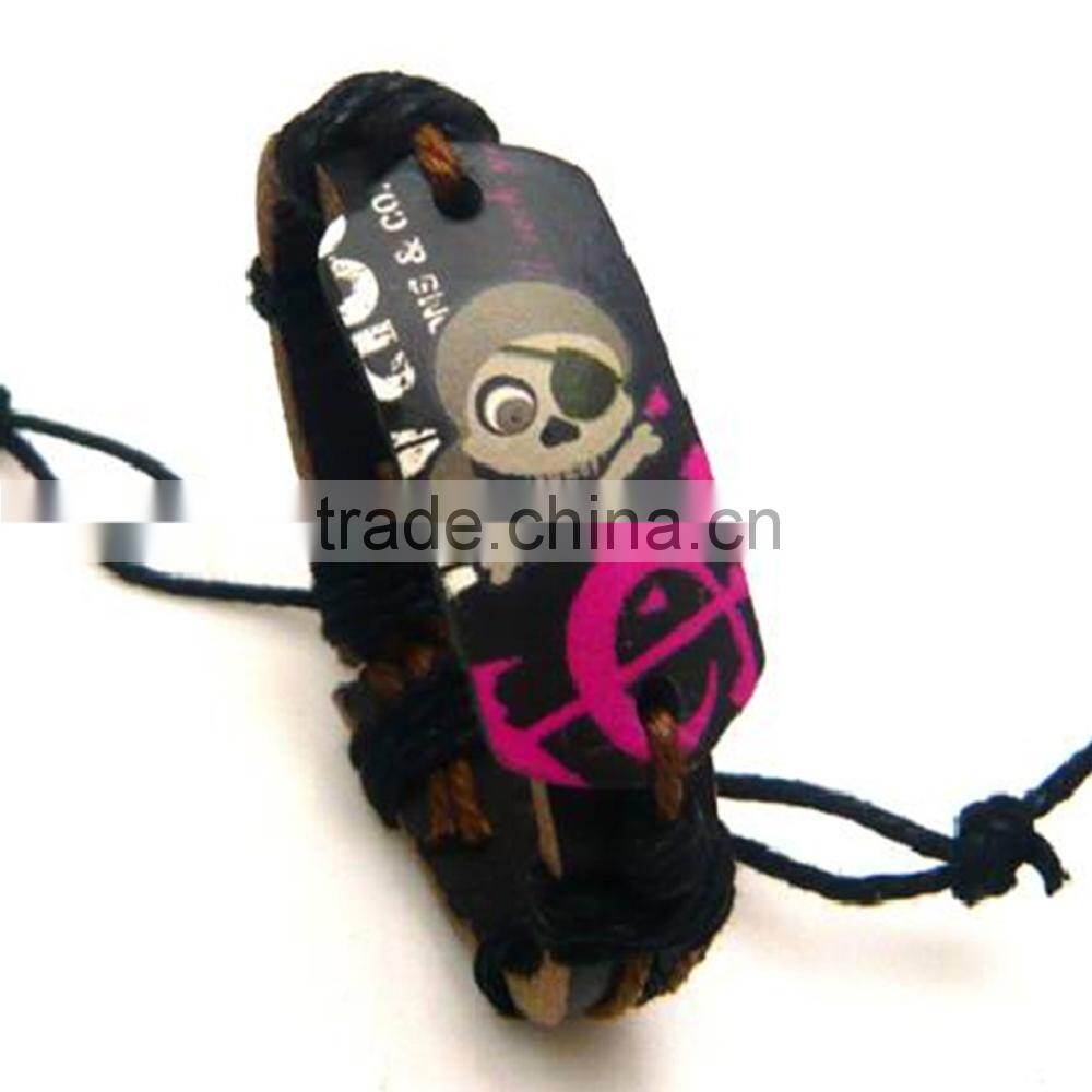 Hot Sale Thermal Transfer Leather Bracelet Wholesale