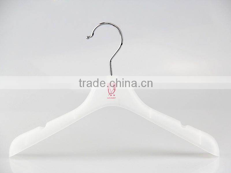 IMY-508 white plastic kids hangers customised