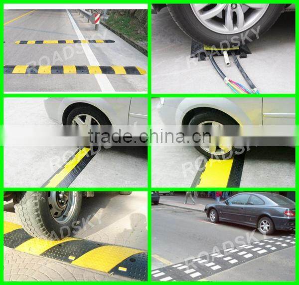 Removable Roll Out Plastic Speed Bump Manufacturers