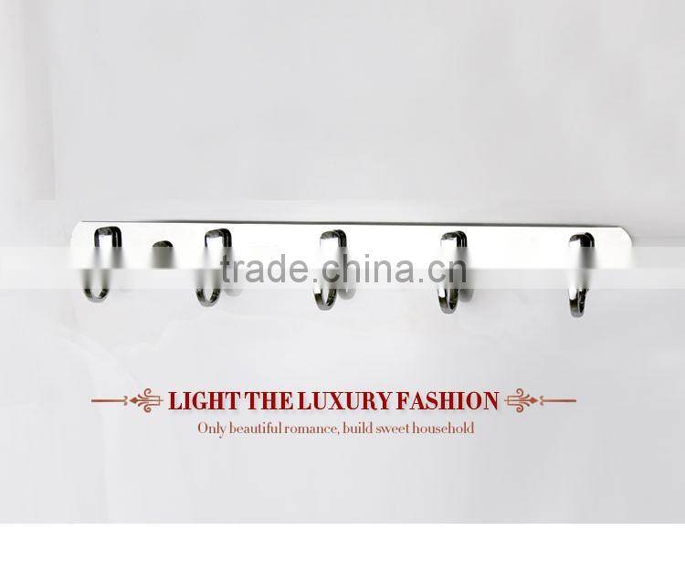 Wesda stainless steel bathroom display Hook bathroom accessory hangers 813