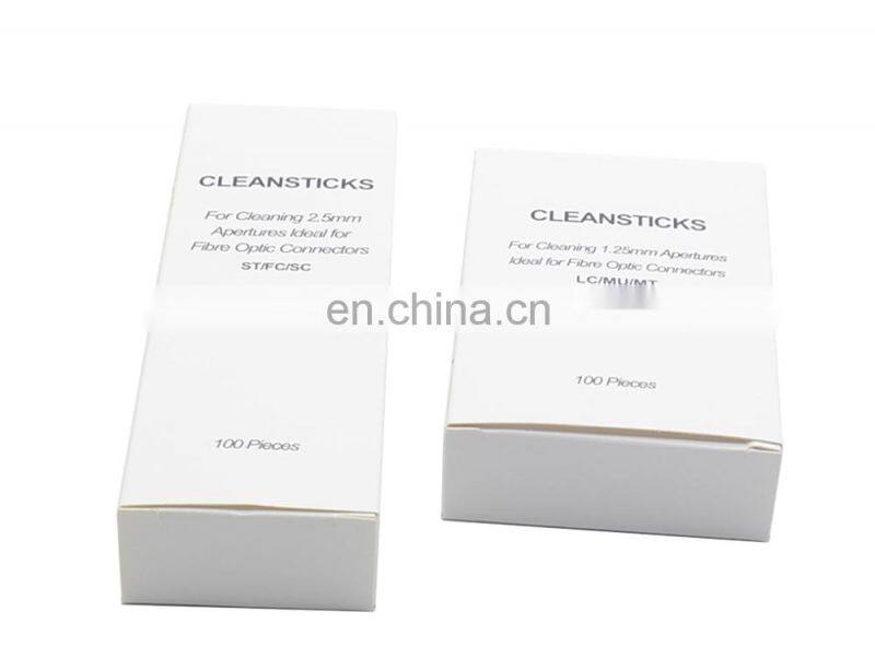 MT-8724B One time connector cleaner tool fiber optic clean stick for 1.25mm LC MU connector