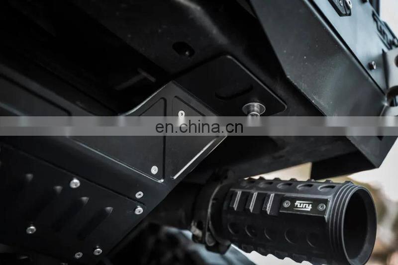 Aluminum Exhaust Pipe Cover for Jeep Wrangler JL 4x4 Accessories for Jeep Auto Parts