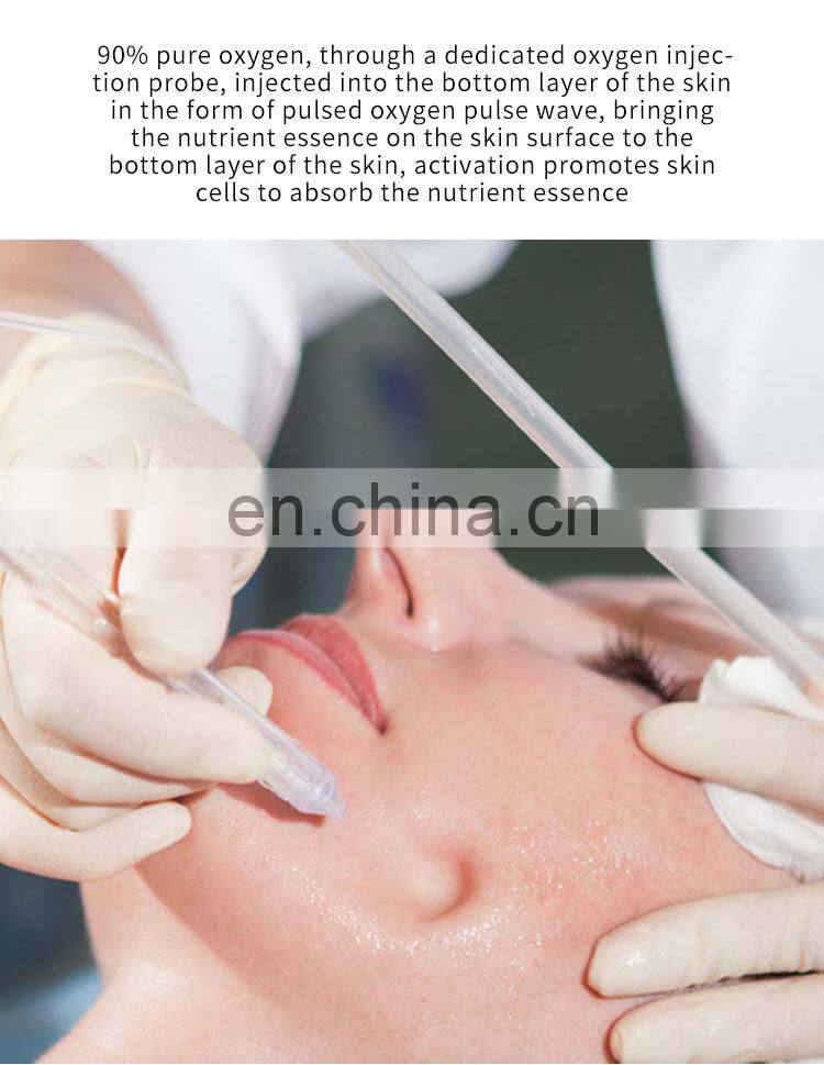 Factory Dual-Screen Water Oxygen Jet Facial Machine Facial Deep Clean Hydration Firm Lifting Skin Care Beauty Instrument