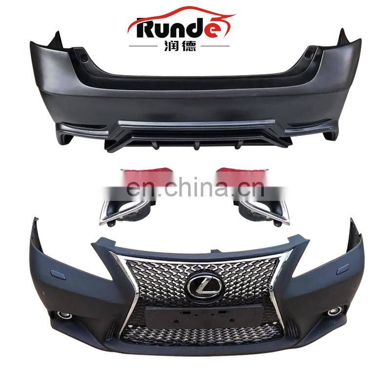 Runde ABS Material Modified Sport Style Body Kit For 2006-2012 Lexus ES240 ES350 Front Bumper Rear Bumper Front Grille Bodykit