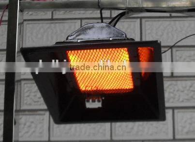 Infrared honeycomb ceramic plate for burner