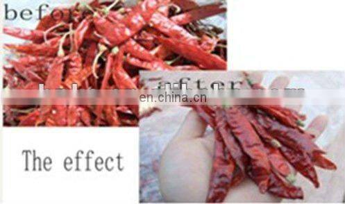 Green chili tail cutter machine / red pepper stem remover machine