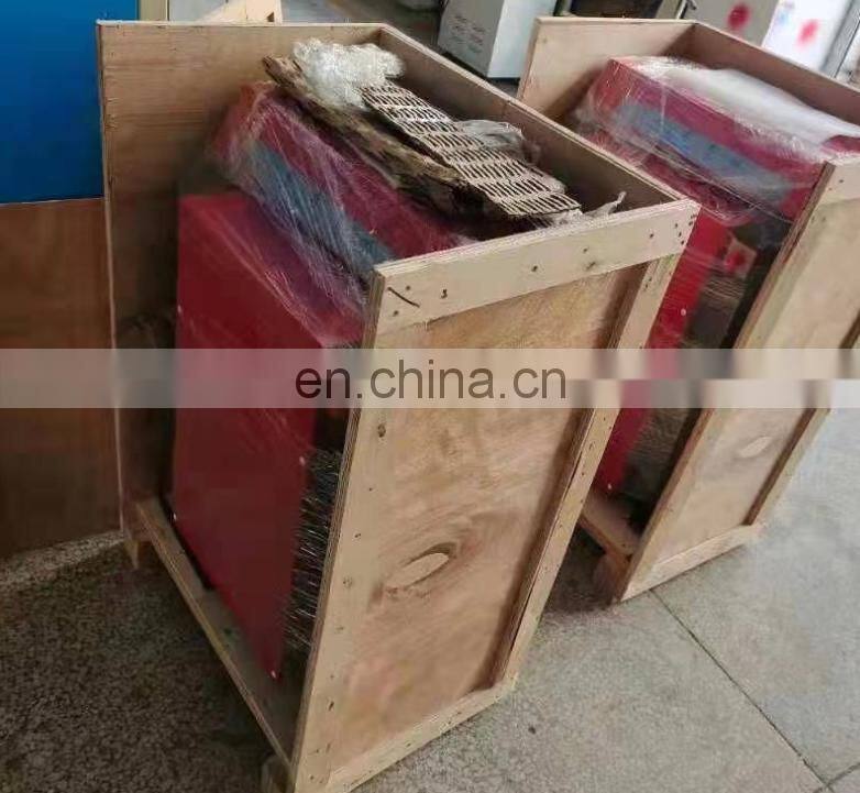 factory supply High quality industrial paper double shaft shredder waste corrugated cardboard box shredder machine