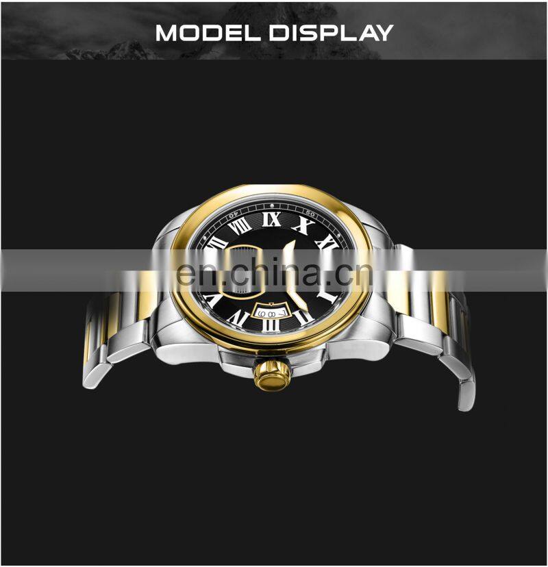 Stainless Steel Band Watch Factory OEM Wristwatches Hot Selling Luxury Mens Watch