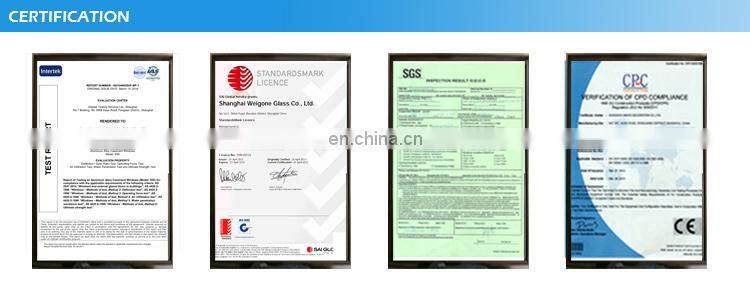 Aluminum up and down sliding window American style sash window grill design