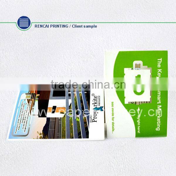 Most popular paper usb brochure webkey