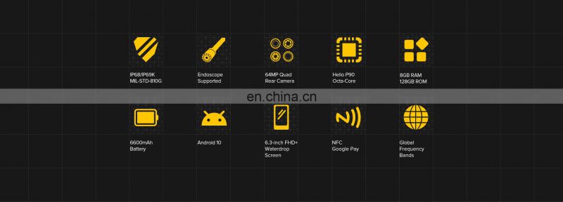 Ulefone Armor 9E Rugged Phone, 64MP Camera, 8GB+128GB