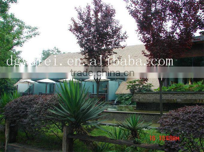 aluminum fake thatch roof