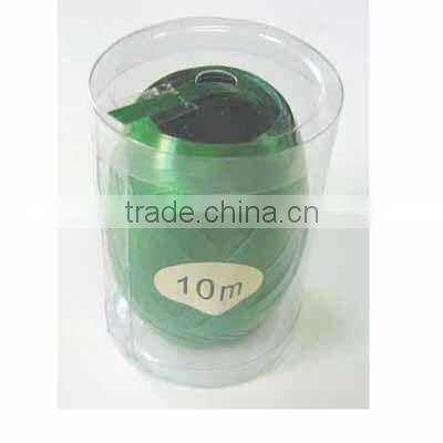 Metallic Effect Ribbon Egg, Bule Metallic Ribbon Roll, Fashinable Printed Ribbon Spool for Decoration