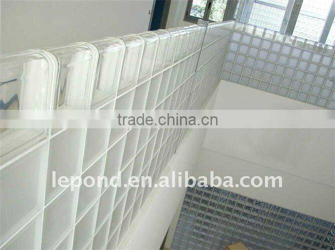 high quality decoration colour glass brick