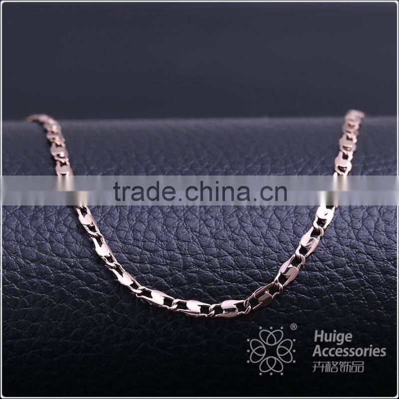 Ornate jewelry chain decorative chain & coffee gold plated link chain