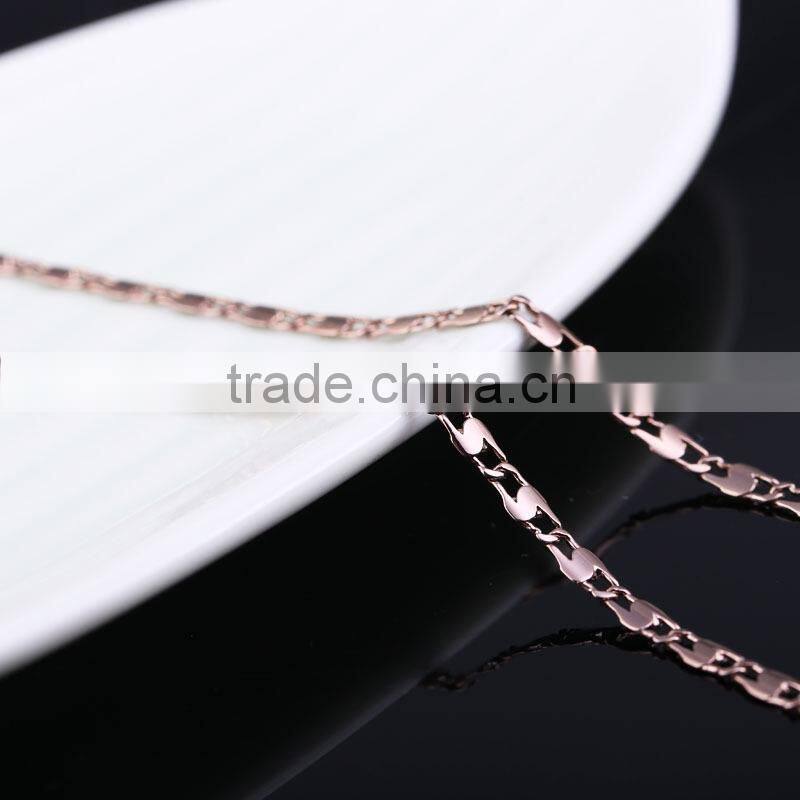 Ornate jewelry chain decorative chain & coffee gold plated link chain