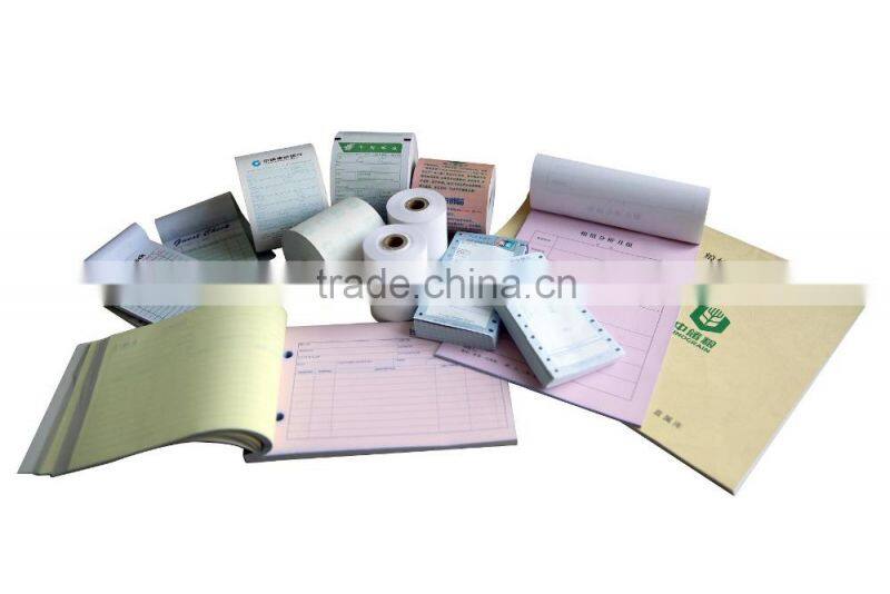 Multi_ply bill receipt book printing
