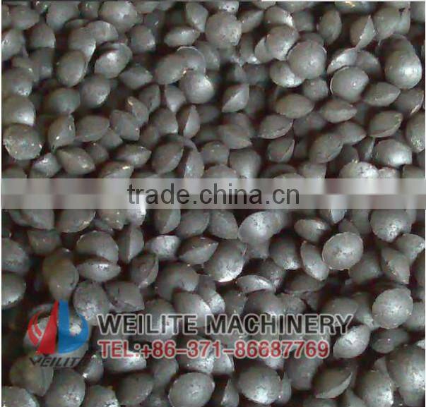 2016 Cold treatment ball shape coal briquetting machinery