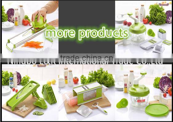 Multifunctional 5 in 1 V slicer manual kitchen mandolin slicer/kitchen gadget
