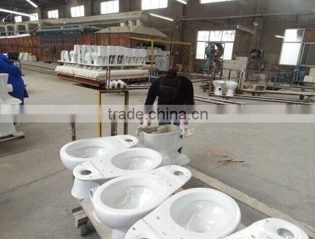 High Quality Floor Mounted Ceramic Two Piece Toilet