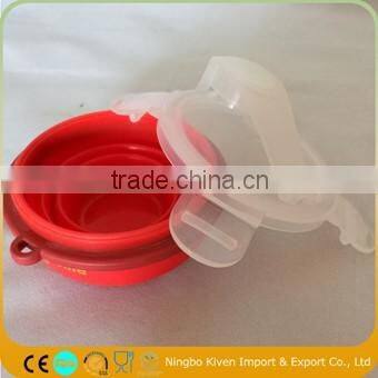 Silicone Squeeze Foldable Leak Proof Reusable Collapsible Water Bottle joyshaker