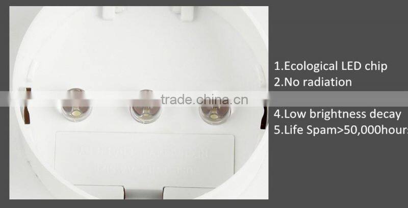 White Sun Power Smart LED Solar Gutter Night Utility Security Light for indoor outdoor permanent or portable for any house,