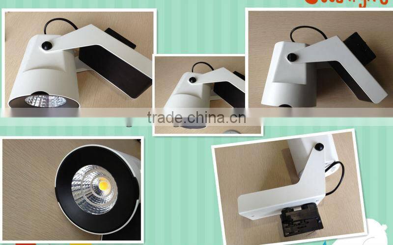 15w/20w/30w COB citizen 90 degree movable global track lighting