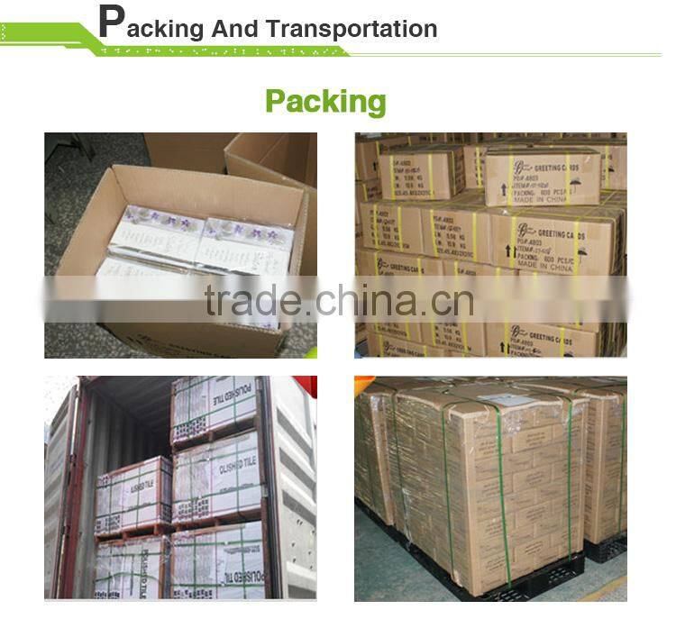 Recycled custom folding cardboard box with clear pvc window